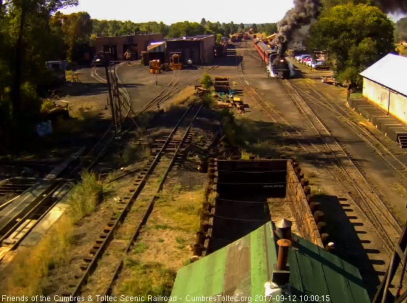 9-12-17 The 489 gets the 8 car train 216 moving out of Chama.jpg