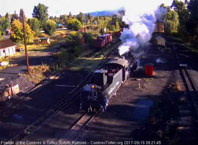 9-15-17 The 487 heads toward the coal dock.jpg