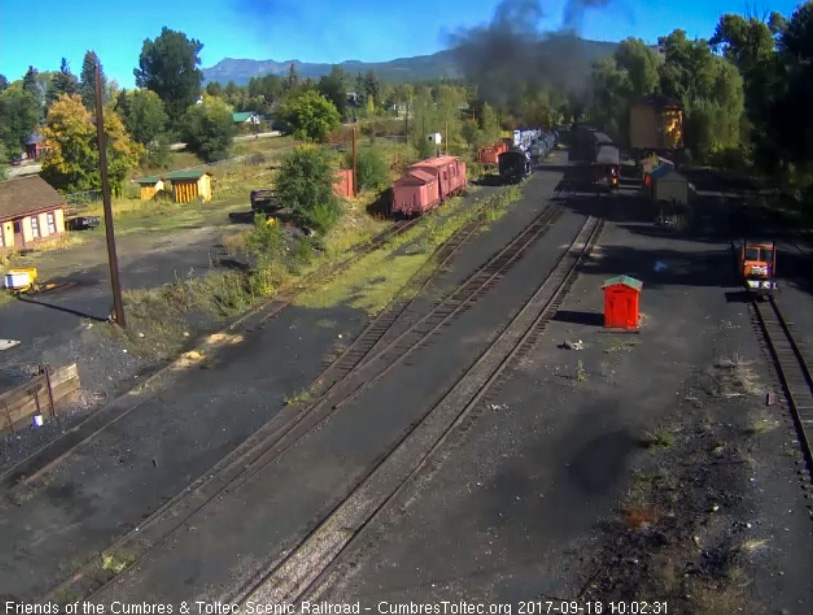 9-18-17 The trains is moving through north yard as it leaves Chama.jpg