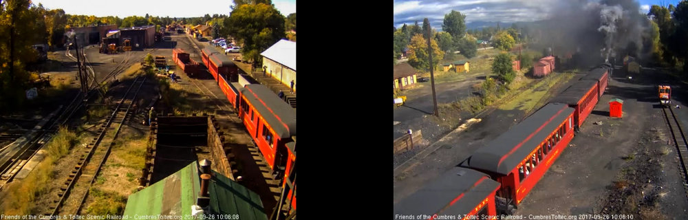 9-26-17 The train is by the tipple and looks like a good passenger load.jpg