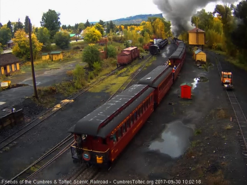 9-30-17 The parlor Colorado passes the tipple and the conductor is still on the platform.jpg