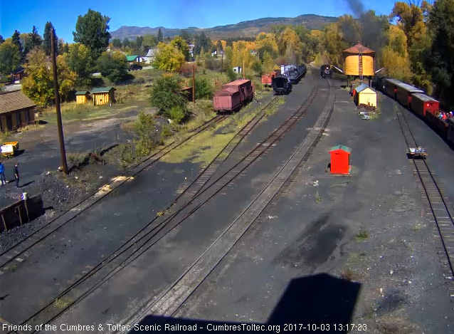 10-3-17  463 is passing the tank as it heads out of Chama.jpg