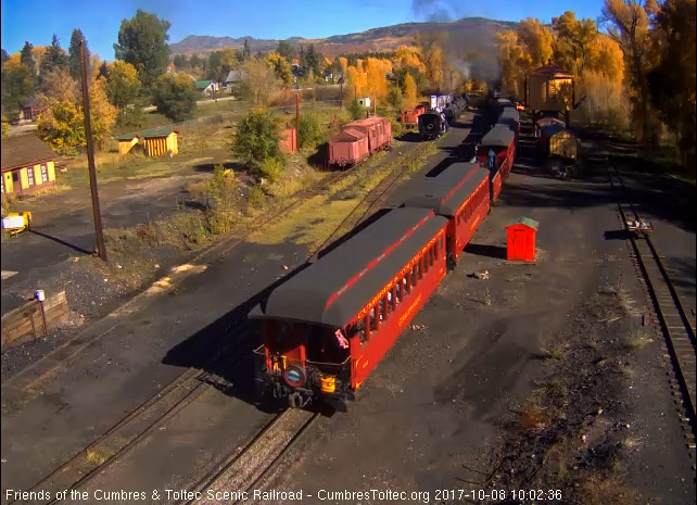 10-8-17  The parlor Colorado is seen in the north cam as the train is stretched out by north yard.jpg