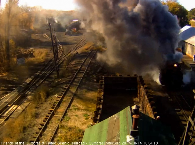 10-14-17 Lots of smoke and steam as the train passes the wood shop.jpg