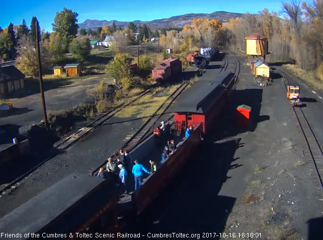 10-16-17 A nice group in the open gon looking at what I suspect is a large dump truck delivering coal.jpg