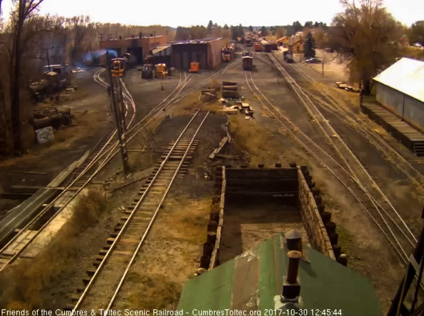 10-30-17 It is pulling the 487 out of the west stall.jpg