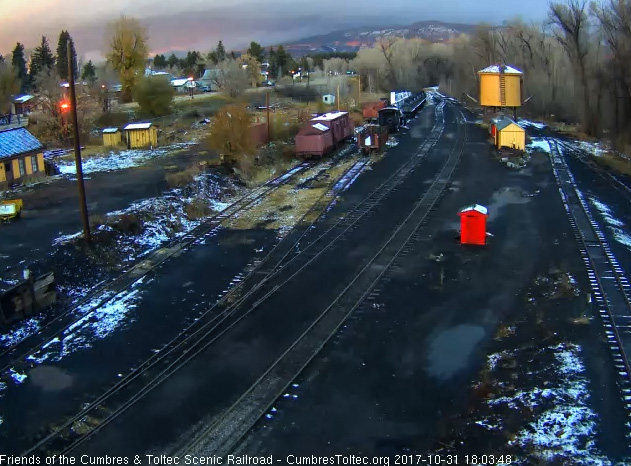 10-31-17 Looks like trick or treat is underway in Chama.jpg