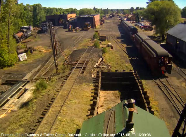 2018-05-29 The train is by the tipple as the parlor passes the wood shop.jpg
