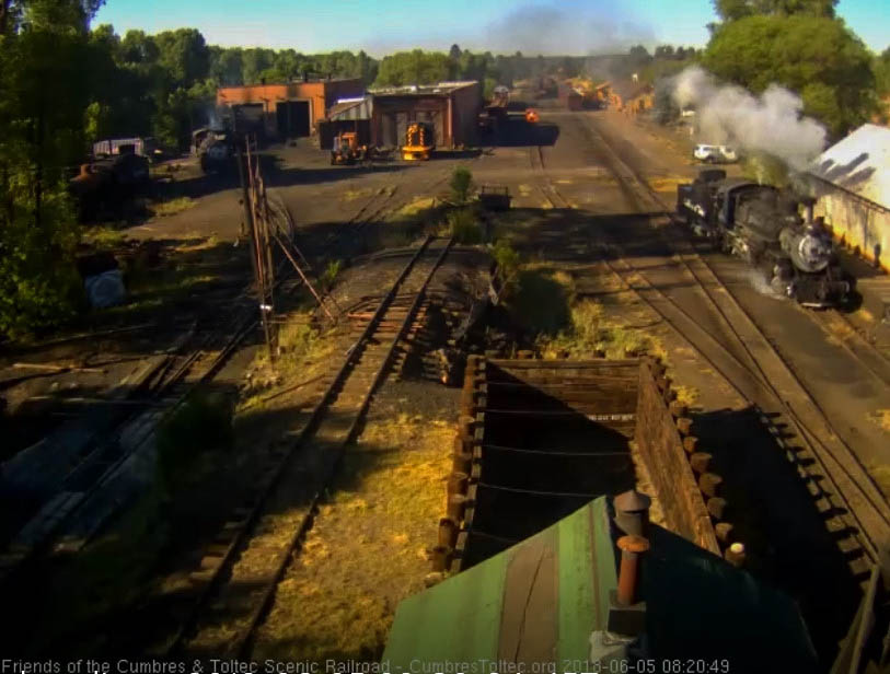 2018-06-05 488 heads by the wood shop as it moves to the coal dock.jpg