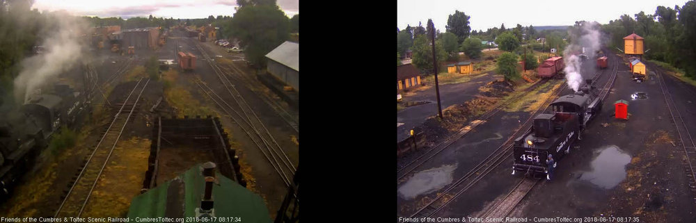 2018-06-17 As 484 backes down to the coal dock lead, 487 is now at the pit.jpg