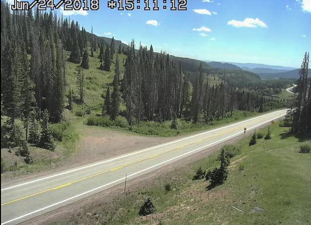 2018-06-24 Having crossed route 17 the train heads down the Chama valley.jpg