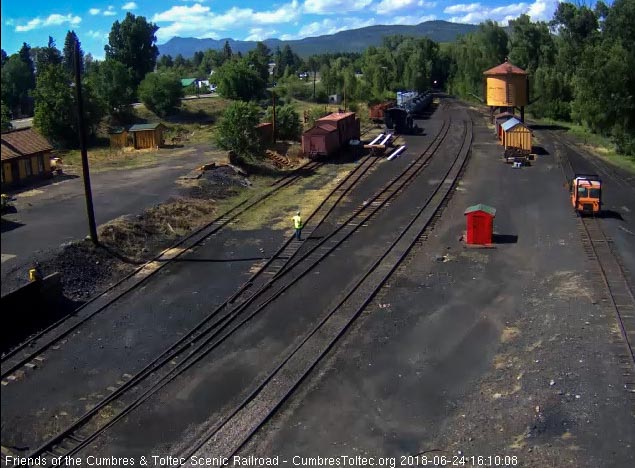 2018-06-24 The 484's headlight shines out as the train approaches Chama.jpg