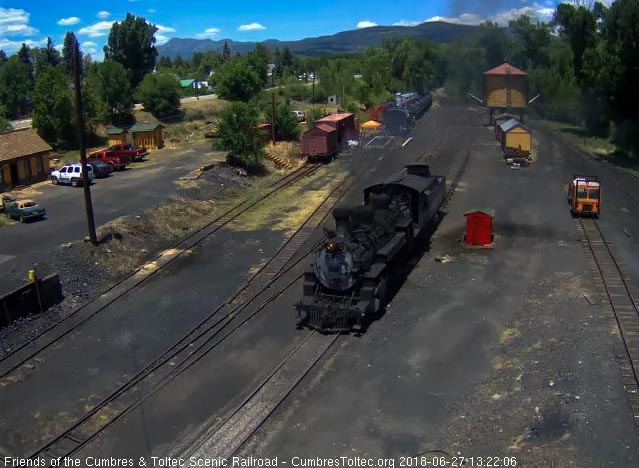 2018-06-27 The 488 has returned to Chama from helper duty.jpg