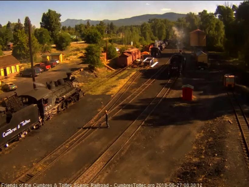 2018-06-27 The 488 takes on coal as 487 heads to the tank to wash its bunker.jpg