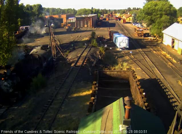 2018-06-28 The 488 comes over the pit so the hostlers can clean the fire.jpg