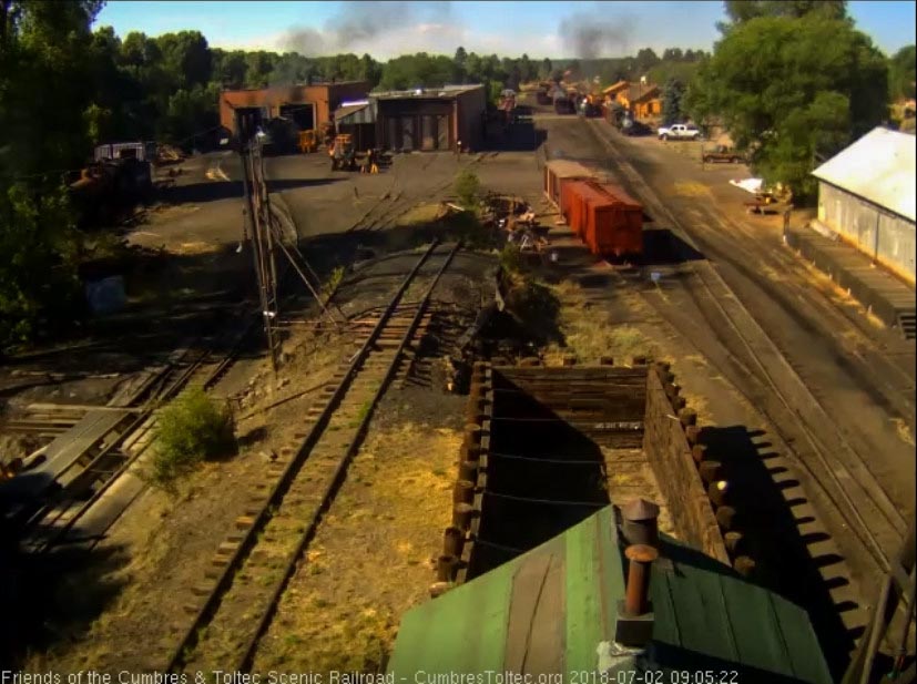 2018-07-02 They have backed onto the consist of the train that came in last night.jpg