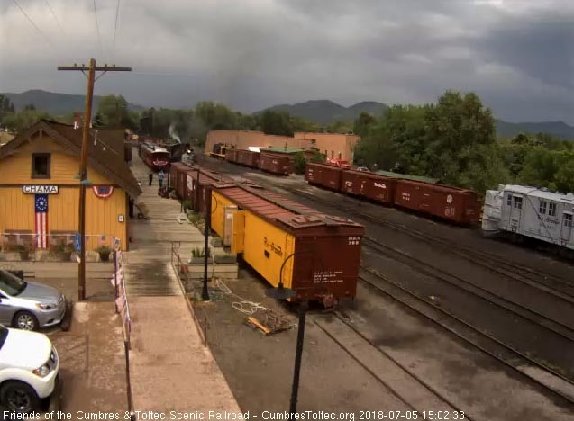2018-07-05 The 484 passes the display train with its train.jpg