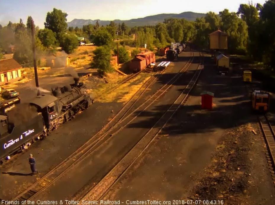 2018-07-07 The loader has just dumped a bucket full into the bunker and the coal dust just billows.jpg