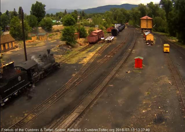2018-07-15 Have to admit, when the loader dumper, you could hear the coal lumps rattling in the empty space.jpg