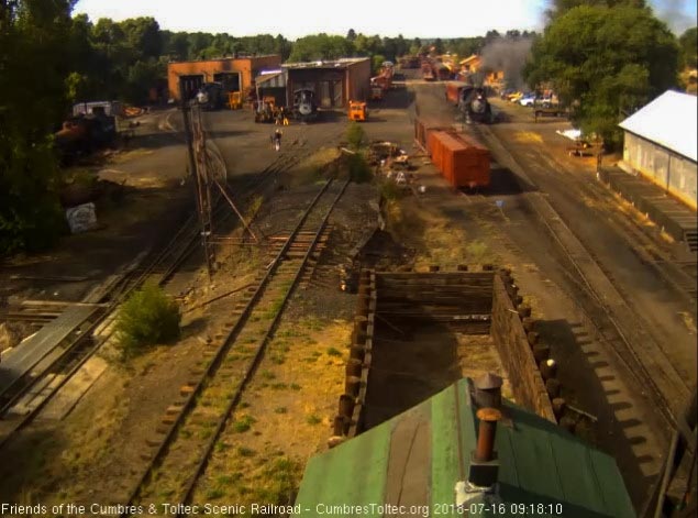 2018-07-16 The road crew has gone into south yard to retrieve an additional coach.jpg
