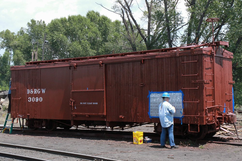 2018-07-30 A nice overall view of the 3090 as the stenciling progresses.jpg