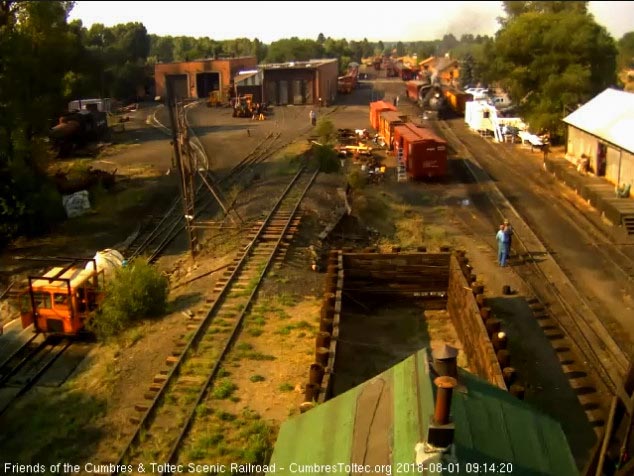 2018-08-01 The 487 comes out of south yard with an extra coach.jpg