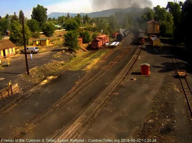 2018-08-02 The parlor is passing the tank as the train leaves the yard.jpg