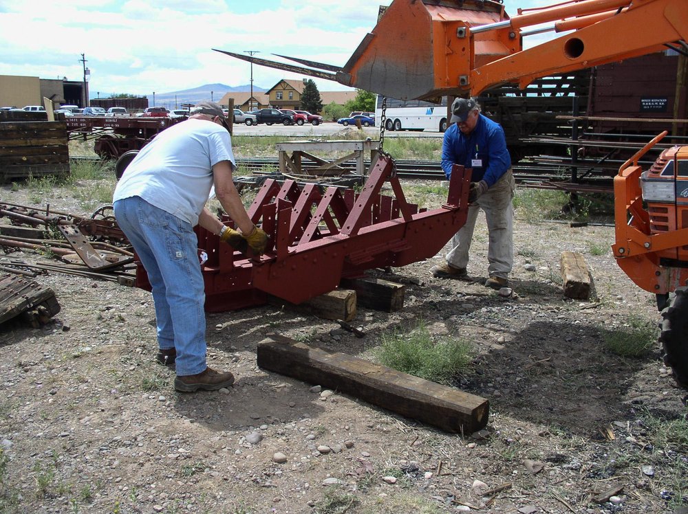 2018-08-03 The primed metal pieces are being place together.jpg