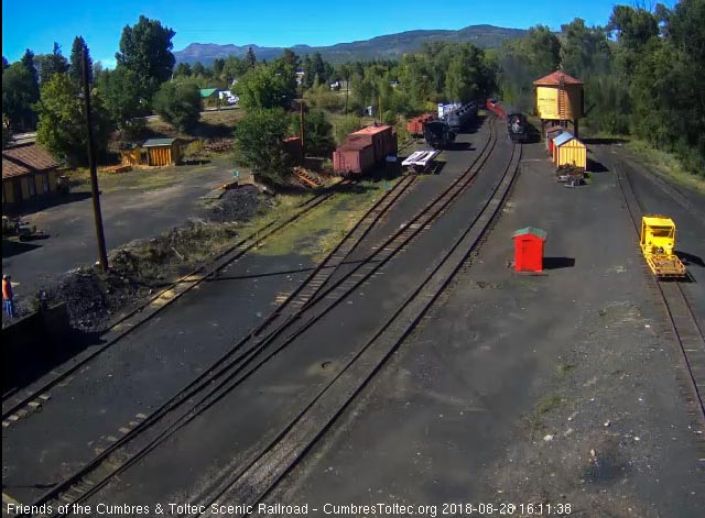 8-28-18 The 'new' 483 comes by the tank as the parlor enters the yard.jpg