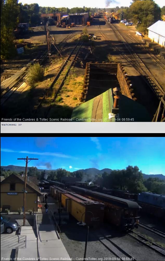 2018-09-04 The train has now been moved into loading position.jpg