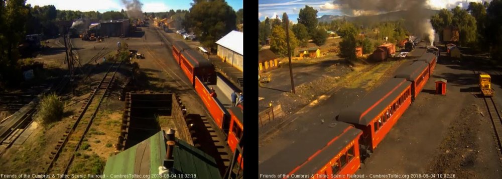 2018-09-04 The train is passing the tipple as the engineer blows for the running brake test.jpg