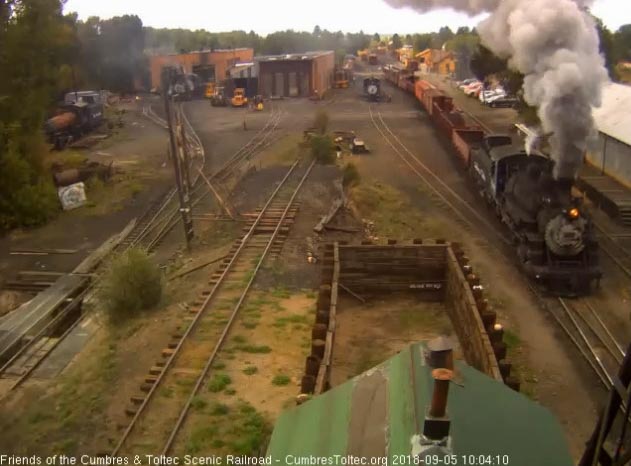 2018-09-04 The 488 comes past the woodshop.jpg