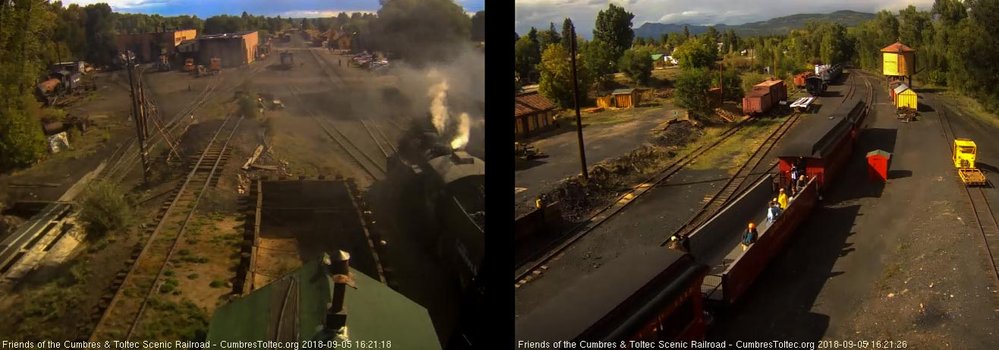 2018-09-05 As the train passes the tipple we see a few folks still in the open gon.jpg