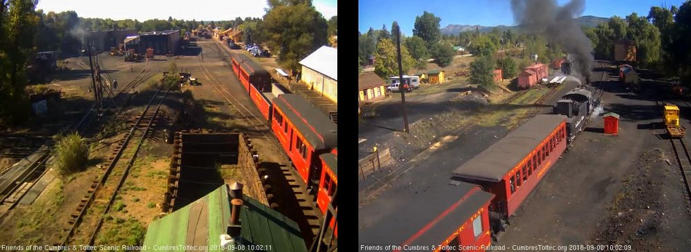 2018-09-08 The train is passing the tipple as it moves into north yard.jpg