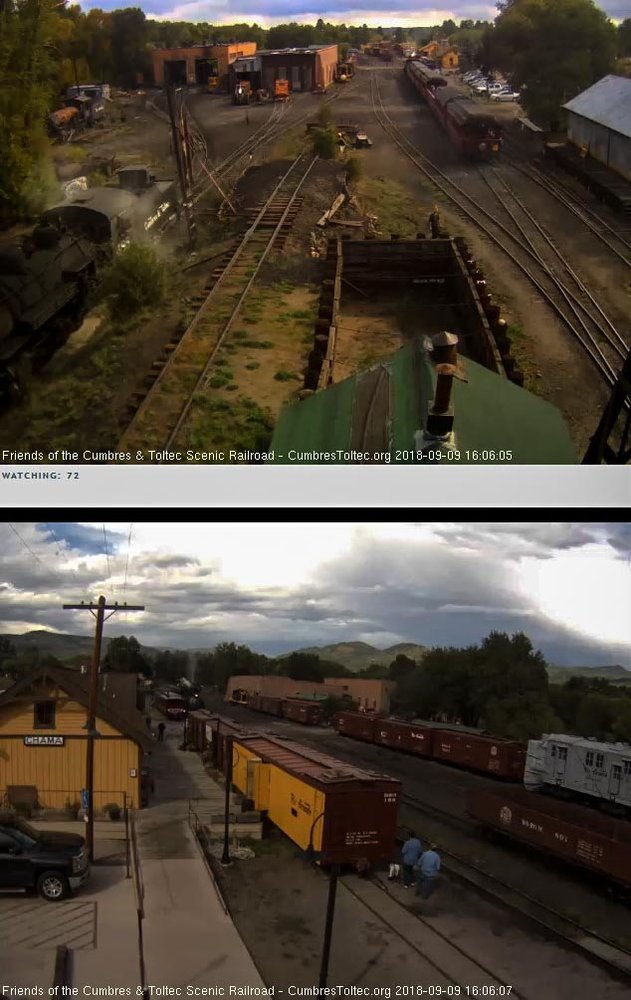 2018-09 The 487 is passing the display train as the parlor is past the woodshop.jpg