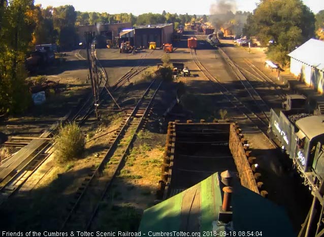 2018-09-18 Both locomotives are now waiting on their road crews.jpg