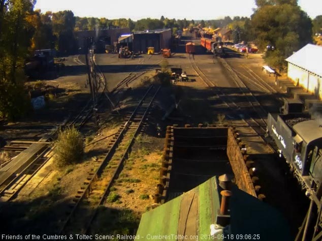 2018-09-18 The 463 has gone into south yard and come out with 2 more coaches.jpg