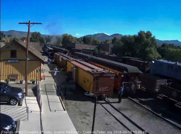 2018-09-18 The conductor gives the high ball for train 216 to depart.jpg