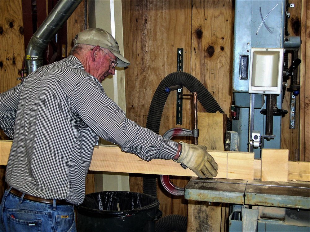 2018-09-24 A steady hand is needed to work the band saw.jpg
