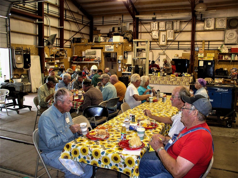 2018-09-24 Monday's lunch is underway and at least the Antonito crew gets to eat inside.jpg