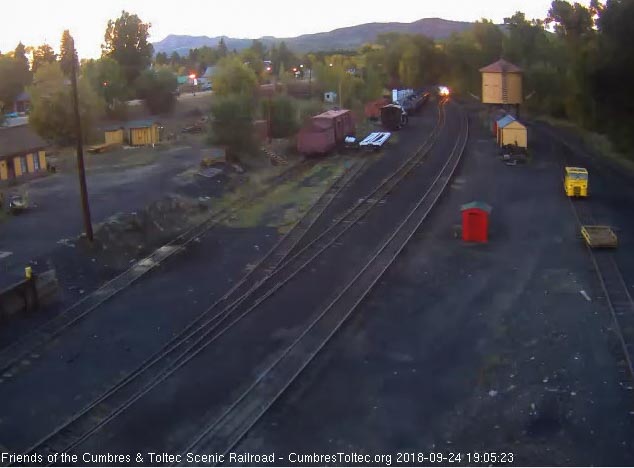 2018-09-24 The Goose 5 is back from its check run to Cumbres.jpg