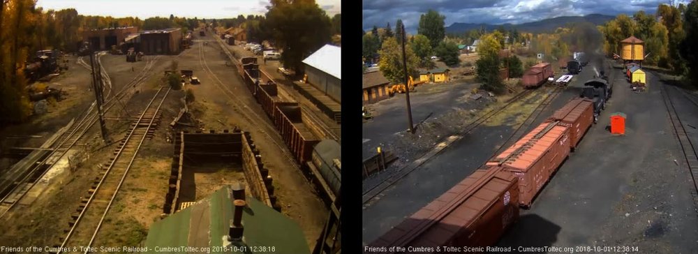 2018-10-01 The freight is passing the tipple as it slows for the tank.jpg