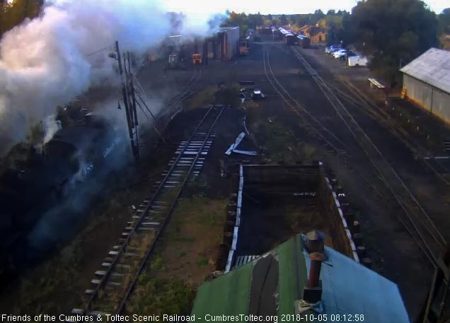 2018-10-05 The 488 is over the pit to have its fire cleaned.jpg
