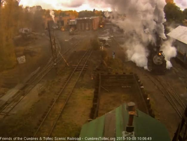 2018-10-08 The 488 is passing the woodshop with some impressive smoke and steam.jpg
