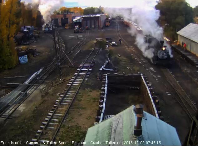 2018-10-09 The 463 is working on a head of steam as the 484 waits to leave with the freight.jpg