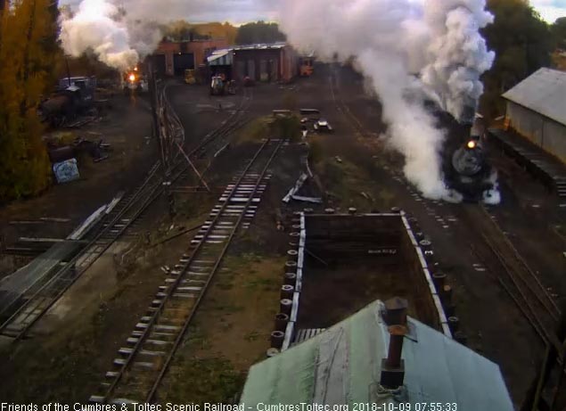2018-10-09 The 484 is enveloped in steam as it gets the freight underway.jpg