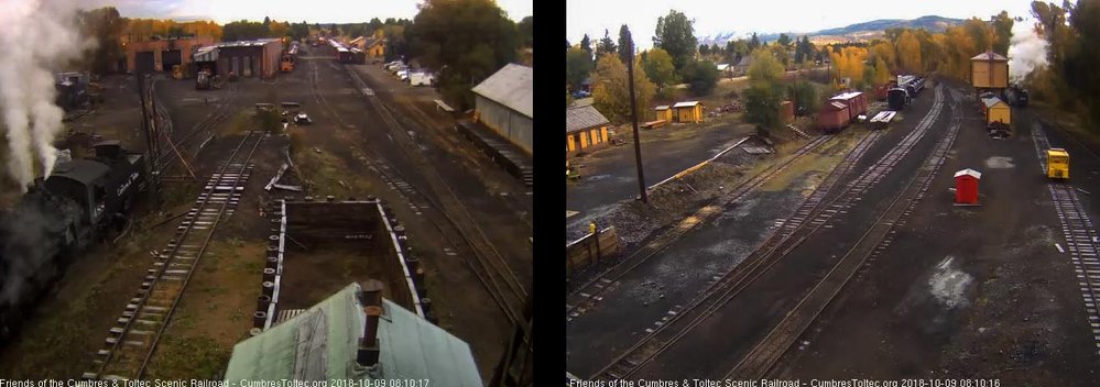 2018-10-09 The 488 is now at the pit as 463 gets water.jpg