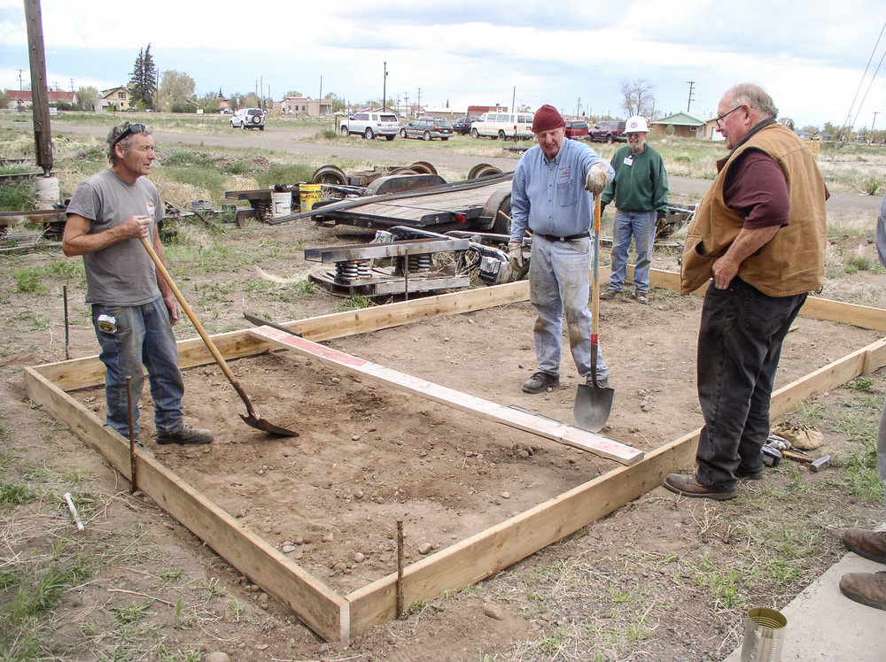 Consultation going on at the foundation site.jpg