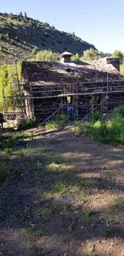 6.17.19 01 Lava pump house roof repairs showing scaffling (1 of 1).jpg