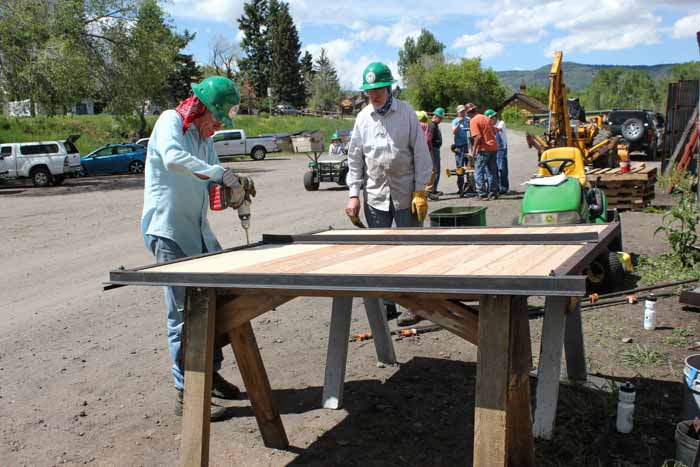 6.19.19 A new sliding side door for 5553 takes shape over by the woodshop (1 of 1).jpg